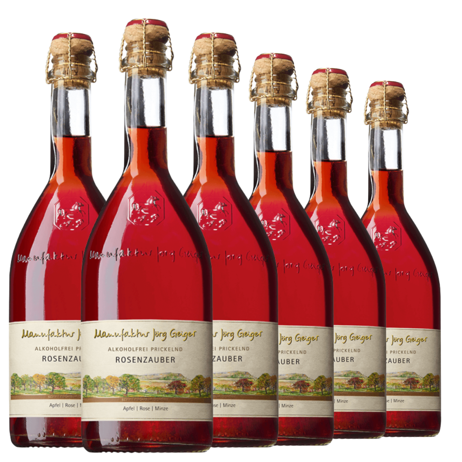 Rosenzauber Schaumwein Alkoholfrei