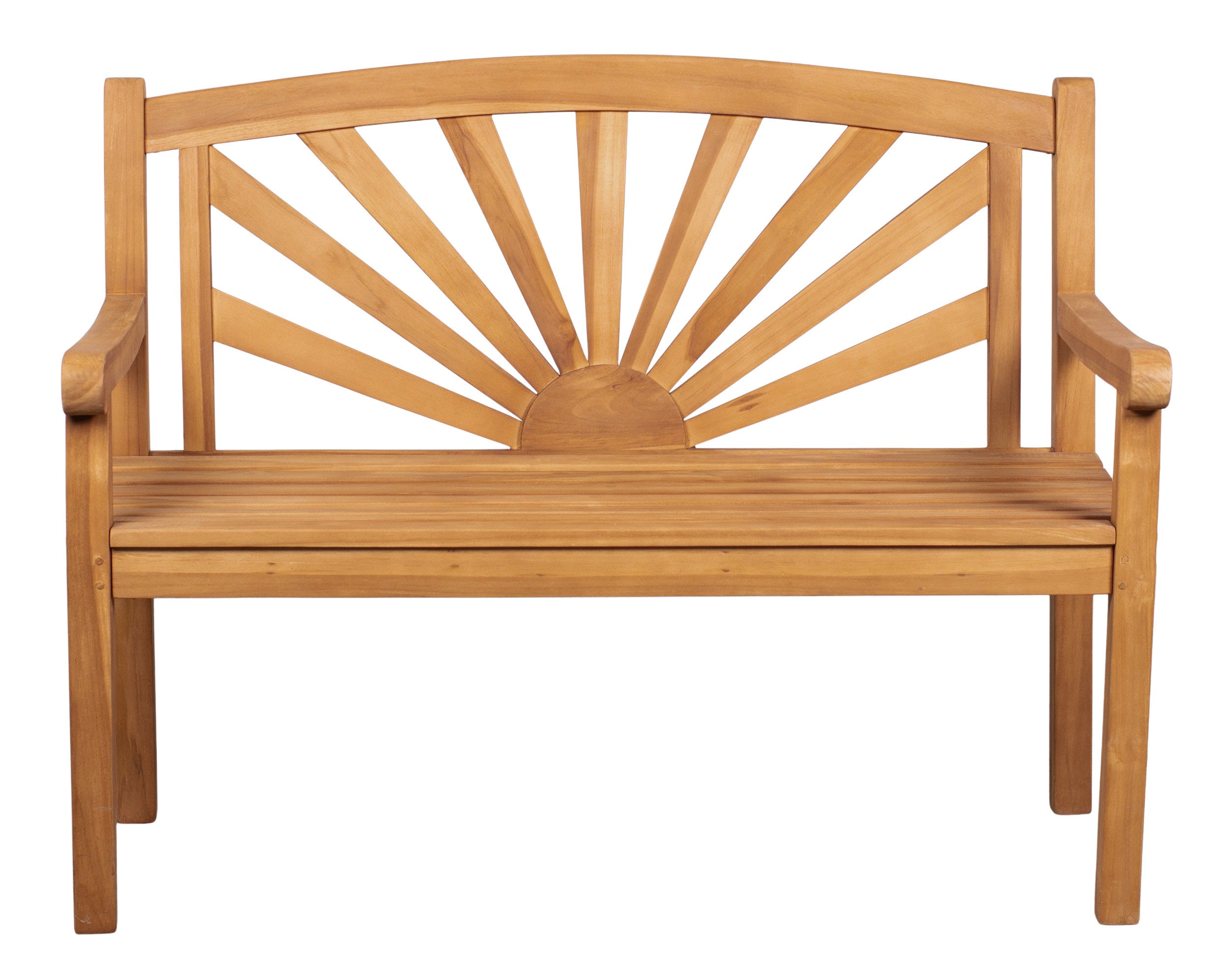 Teak-Gartenbank Sonne
