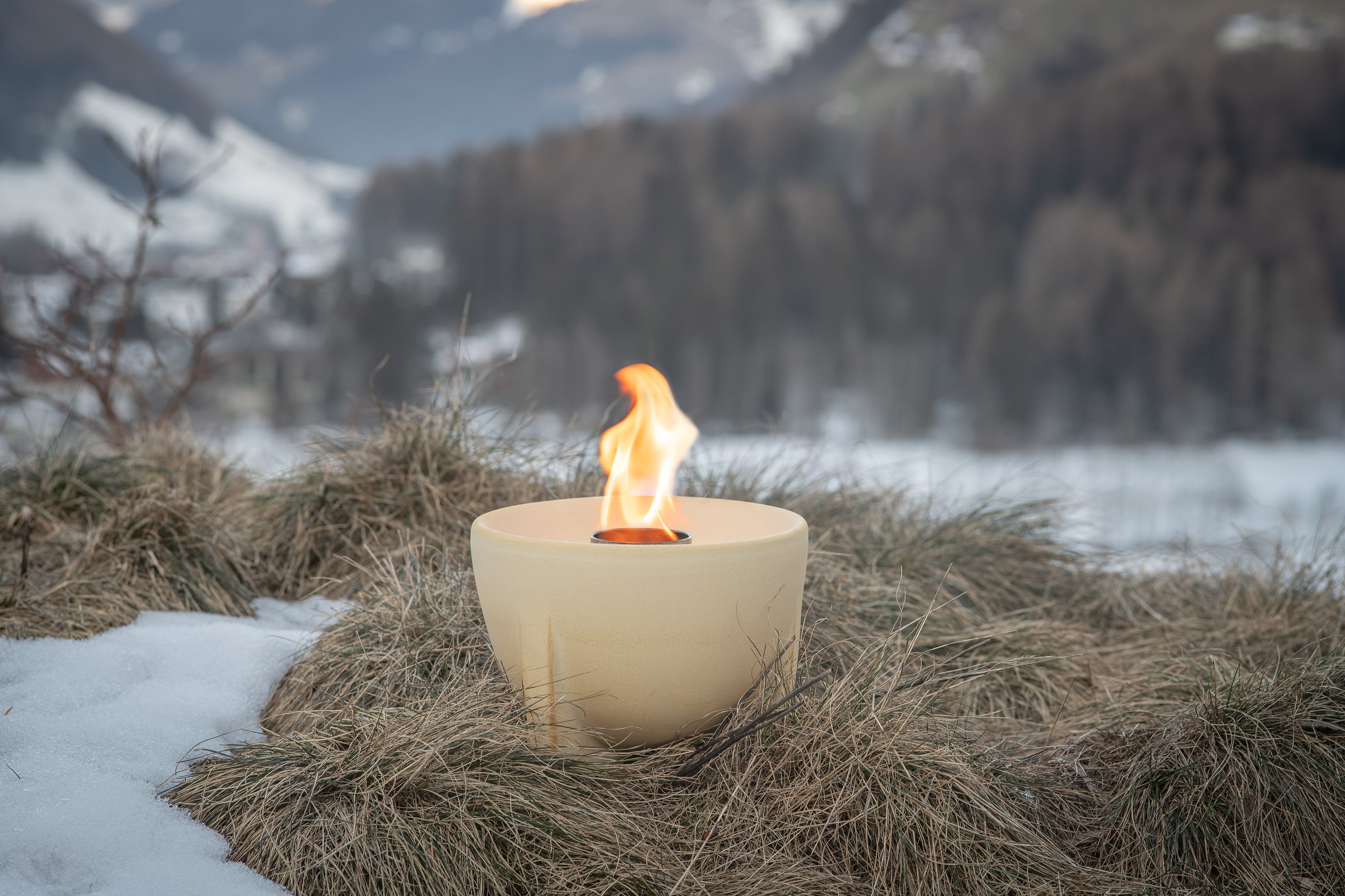 Schmelzfeuer mit Deckel, CeraNatur (Outdoor)