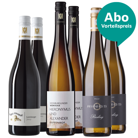 Junge VDP.Weinhelden- Sonderedition 6er Paket - Vorteilspreis für Weinabonnenten