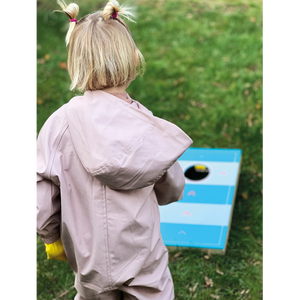 Cornhole und Sling Puck Spiel „Active“