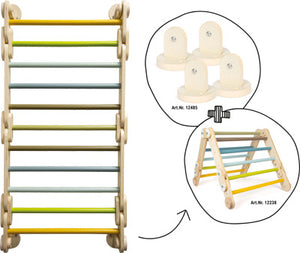 Kletterdreieck-Sprossenwand 2in1 „Adventure“