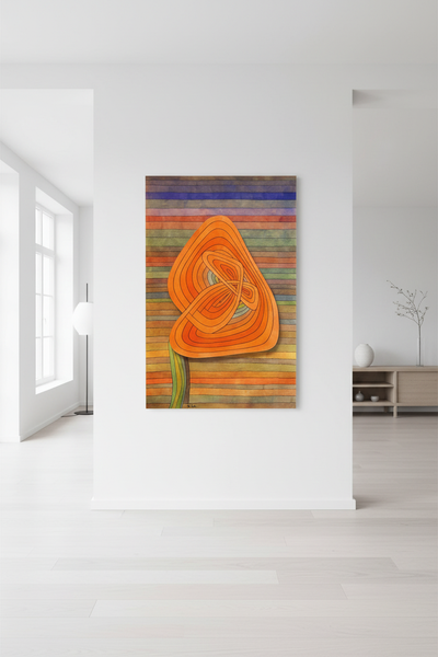 Paul Klee: Bild "Lonely Flower" (1934), Dimension 2