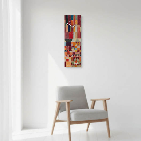 Paul Klee: Wanduhr "Burg und Sonne"