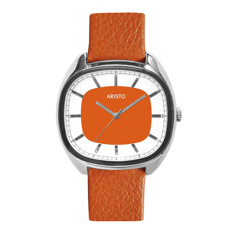 TV Damenarmbanduhr - Orange - Bild 1