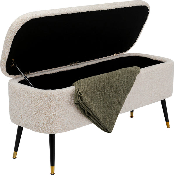 Truhenbank Rico Weiß