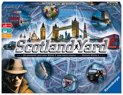 Ravensburger Gesellschaftsspiel 26601 - Scotland Yard - Familienspiel, Brettspiel für Kinder und Erwachsene, Spiel des Jahres, für 2-6 Spieler, ab 8 Jahre - Bild 1