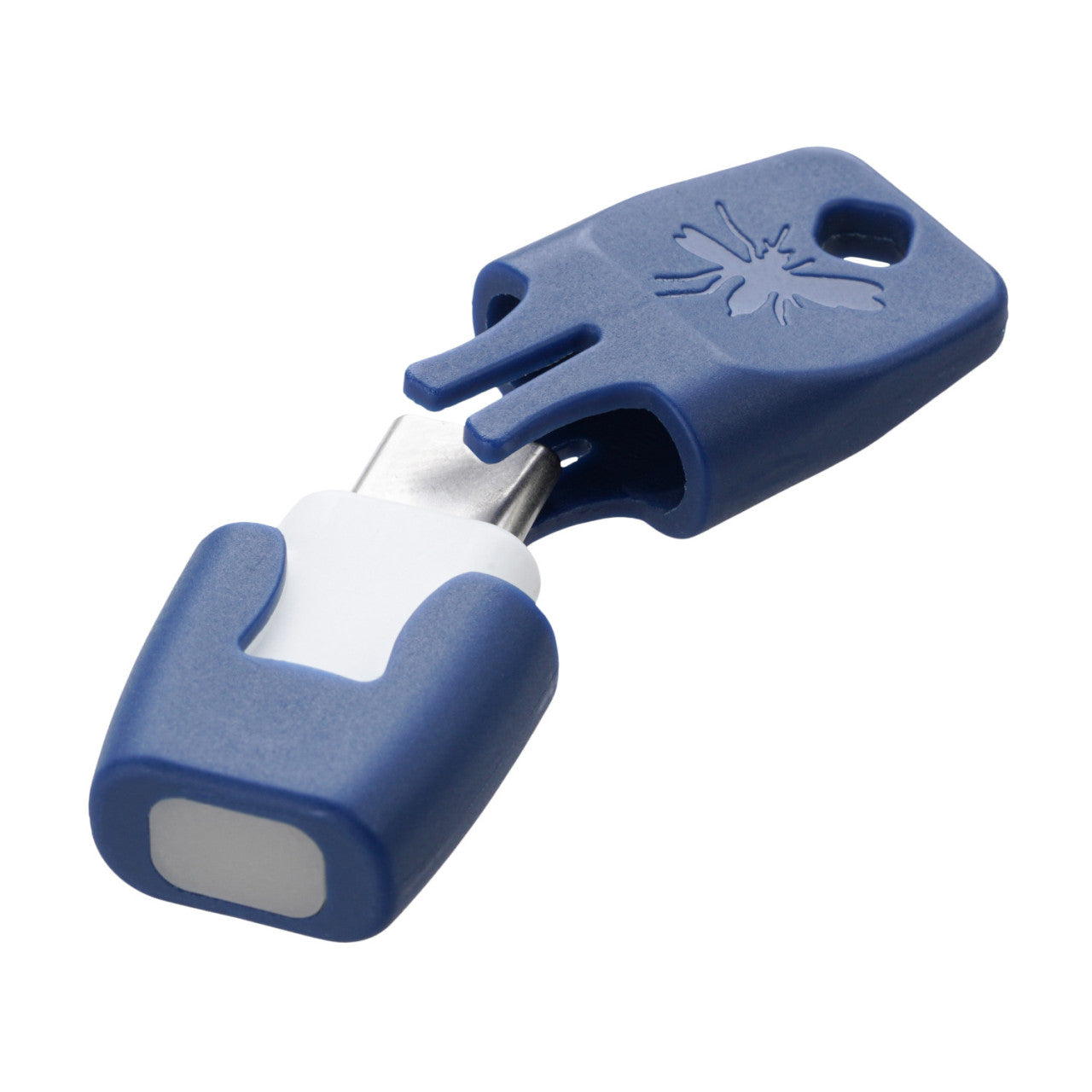Der Insektenstichheiler heat it classic USB-C ist ein kompaktes Gerät zur Wärmebehandlung von Insektenstichen, das sich ganz einfach über USB-C anschließen lässt.