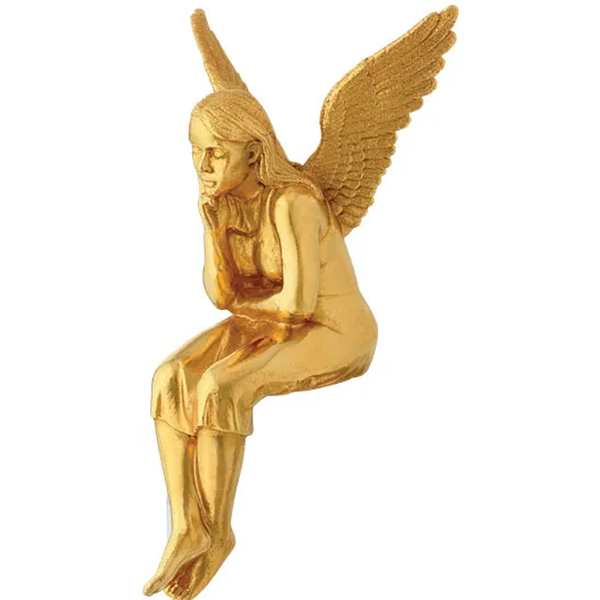 Ottmar Hörl: Skulptur "Schutzengel", Version vergoldet (ohne Sockel)