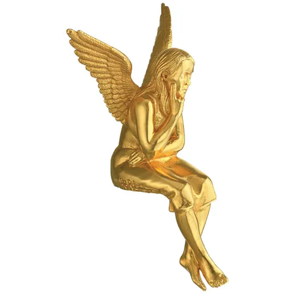 Ottmar Hörl: Skulptur "Schutzengel", Version vergoldet (ohne Sockel)