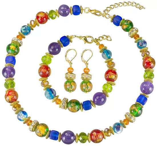 Petra Waszak: Schmuckset "Rainbow"