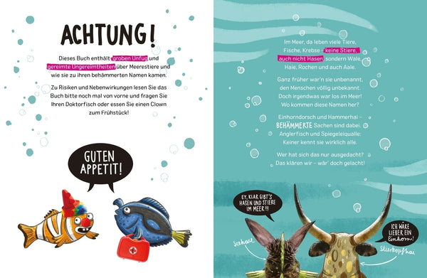 Ganz viele Meerestiere mit total behämmerten Namen und wie sie (ganz sicher) dazu kamen - Bild 9