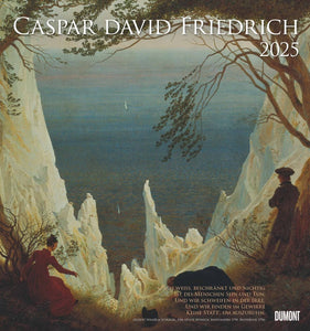 DUMONT - Caspar David Friedrich 2025 Wandkalender, 45x48cm, Kunstkalender mit ausgewählten Werken vom Landschaftsmaler, mit Zitaten aus der deutschen Romantik, einmalige Bildkompositionen - Bild 1