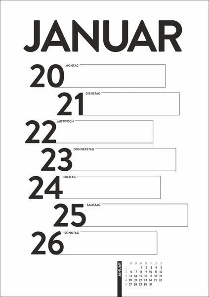 Design-Wochenplaner 2025 - Bild 6