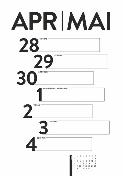 Design-Wochenplaner 2025 - Bild 8