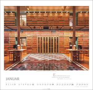 Welt der Bibliotheken Kalender 2025 - Bild 2