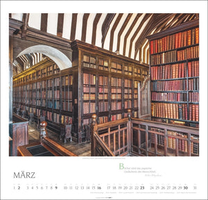 Welt der Bibliotheken Kalender 2025 - Bild 4