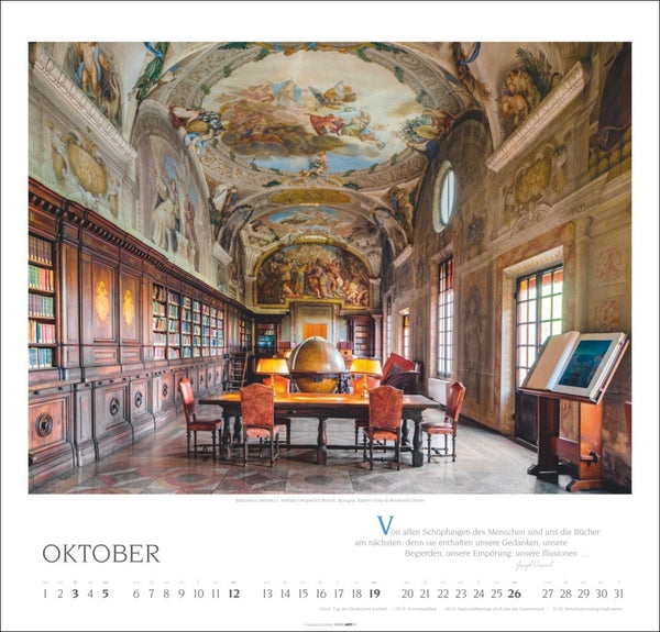 Welt der Bibliotheken Kalender 2025 - Bild 11