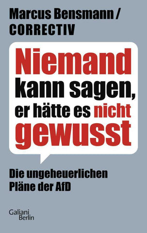 Niemand kann sagen, er hätte es nicht gewusst - Bild 1