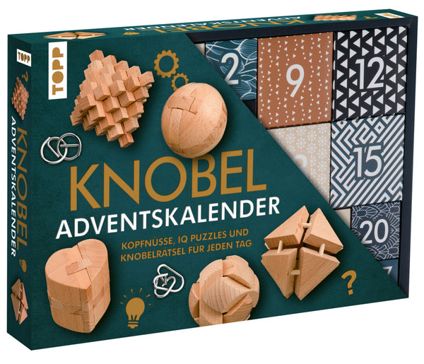 Knobelspiel-Adventskalender - Kopfnüsse, IQ Puzzles und Knobelrätsel für jeden Tag - Bild 1