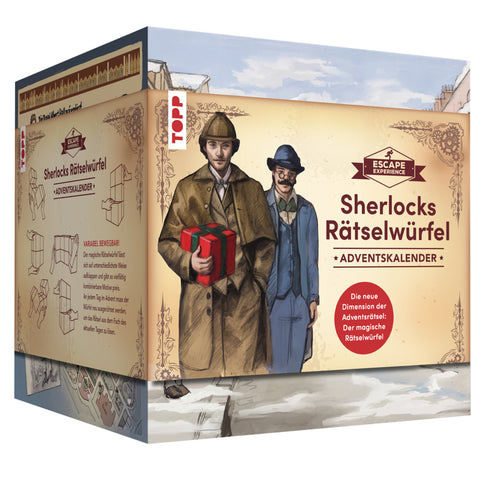 Escape Experience Adventskalender - Der magische Rätselwürfel: Sherlock Holmes und das mysteriöse Geschenk - Bild 1