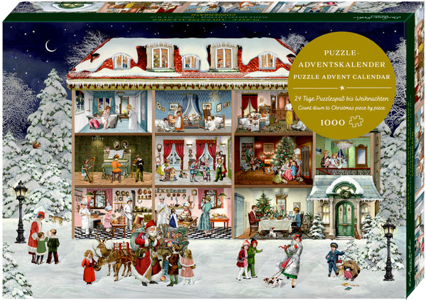 Puzzle-Adventskalender - Unser wunderbares Weihnachtshaus - Bild 1