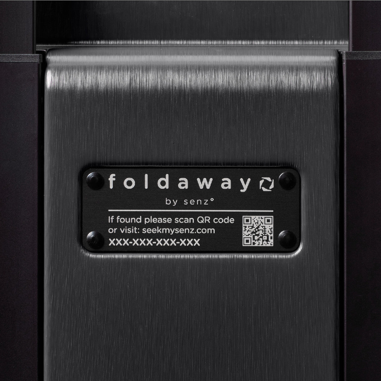 Großer Check-In-Koffer Foldaway by senz° - Schwarz - Bild 9