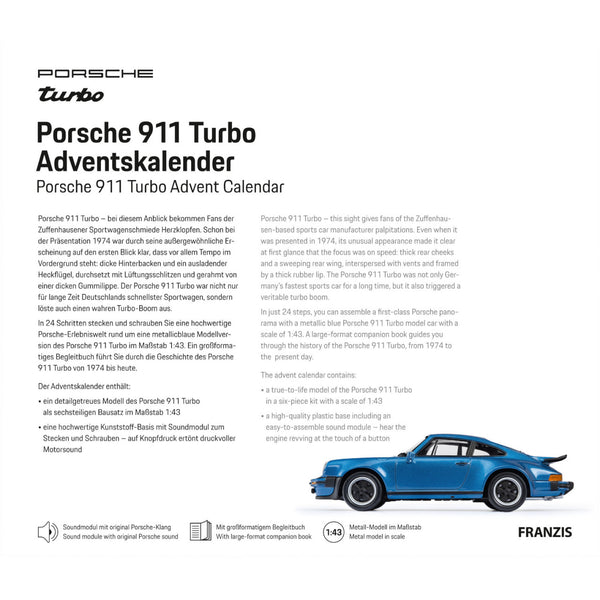 Adventskalender Porsche 911 Turbo