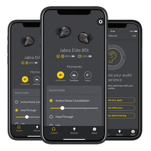 Jabra Elite 85t Advanced ANC In-Ear Bluetooth® Kopfhörer, Schwarz - Bild 12