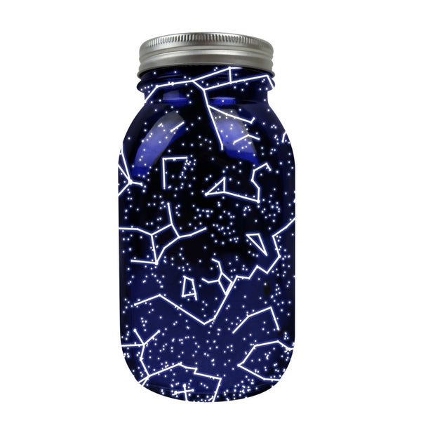 Laterne Sterne im Glas - solarbetrieben - Bild 1