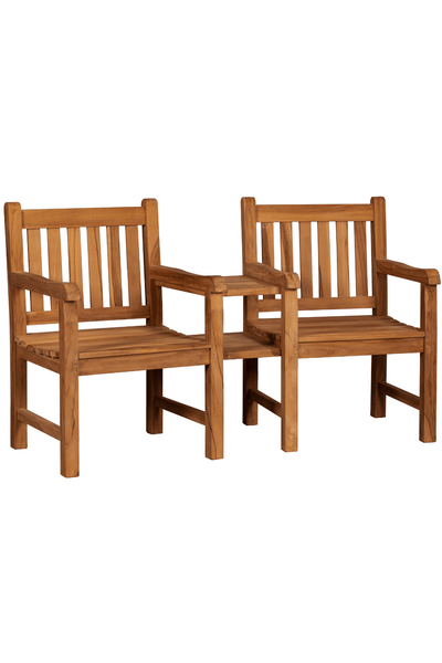 Teak-Gartenbank Feierabend