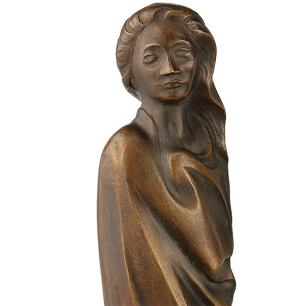 Ernst Barlach: Skulptur "Frau im Wind"
