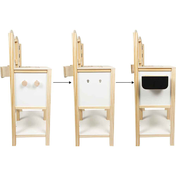 Hobby-Horse-Pferdestall Seitenansicht 