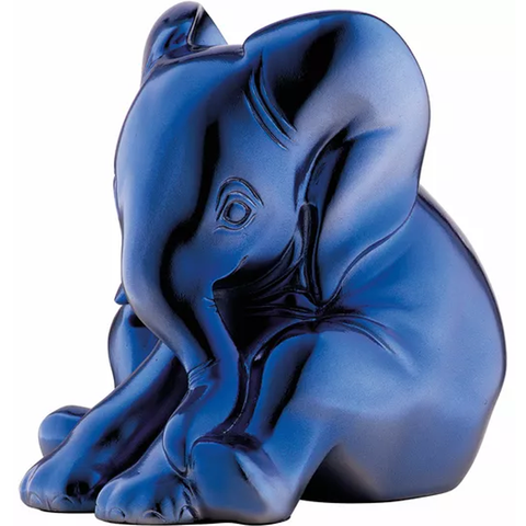 Jagna Weber: "Little Elephant", Version in Blau