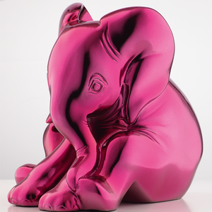 Jagna Weber: "Little Elephant", Version in Rosa