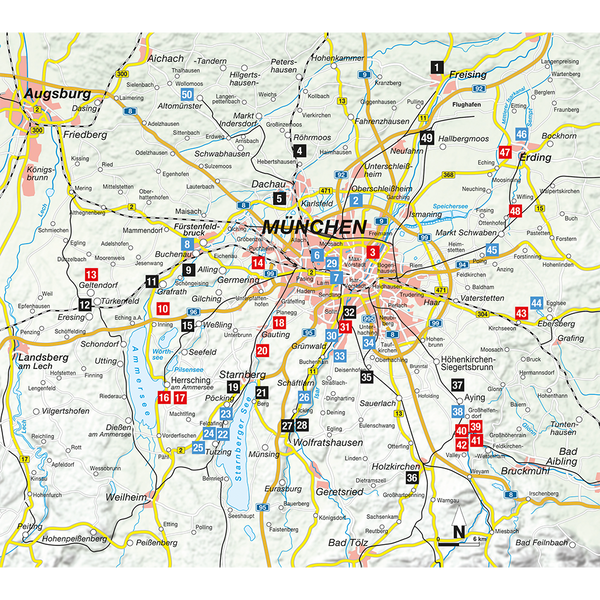 Der offizielle MVV-Freizeitführer Wandern mit dem MVV