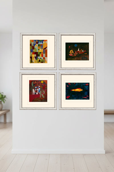 Paul Klee: 4 Bilder im Set