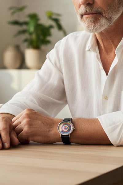 Künstler-Armbanduhr Delaunay: "Disque (Le Premier Disque)"