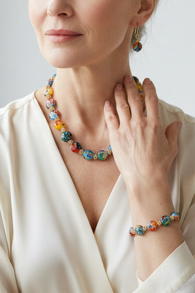 Petra Waszak: Schmuckset "Mille Fiori"