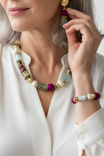 Petra Waszak: Schmuckset "Primavera"