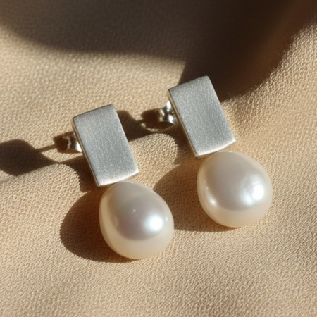 Ohrstecker "Mother of Pearl"(silber)