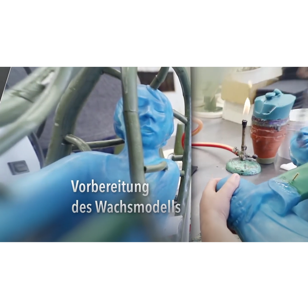 Ernst Barlach: Skulptur "Kussgruppe I", 1921