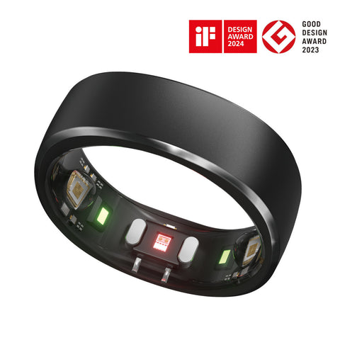 RINGCONN Smarter Ring Gr. 6 - Schwarz - Bild 1