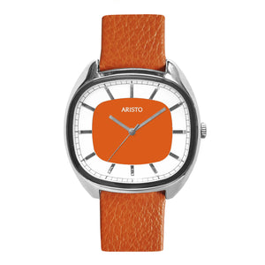 TV Damenarmbanduhr - Orange