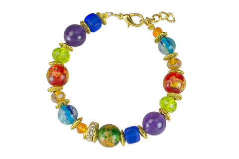 Petra Waszak: Armband &quot;Rainbow&quot; - Bild 1