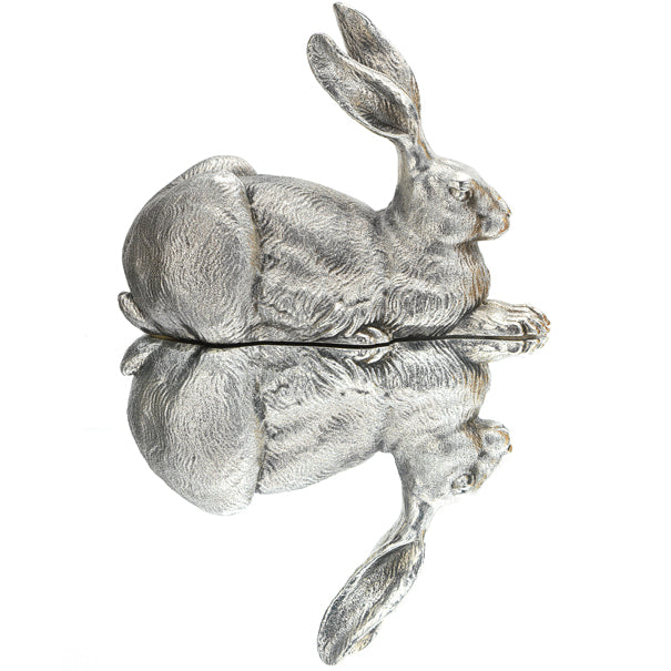 Ottmar Hörl: Skulptur &quot;Dürer-Hase&quot;, Silber - Bild 1