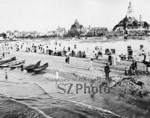 Strandleben im Ostseebad Swinemünde - Bild 1